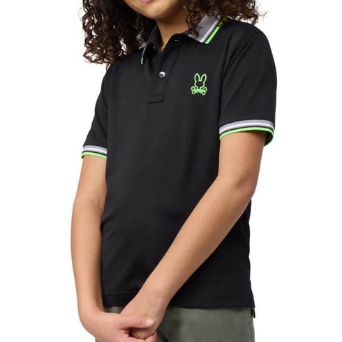 POLO NEGRO PORTLAND PSYCHO BUNNY KIDS